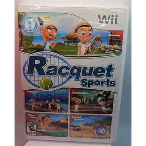 Racquet Sports (Nintendo Wii, 2010) New Sealed